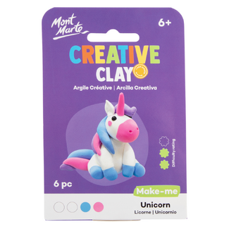 Mont Marte Creative Clay Make Me - Unicorn