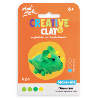 Mont Marte Creative Clay Make Me - Dinosaur