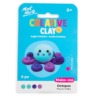 Mont Marte Creative Clay Make Me - Octopus