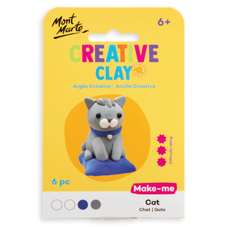 Mont Marte Creative Clay Make Me - Cat