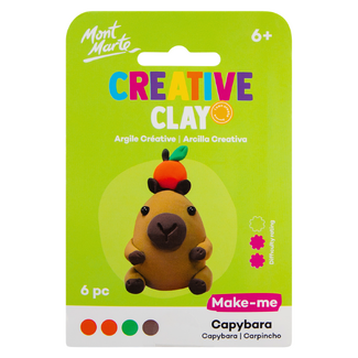 Mont Marte Creative Clay Make Me - Capybara