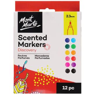 Mont Marte Marker Set - Scented Markers 12pc