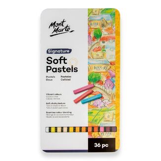 Mont Marte Signature Watersoluble Oil Pastels in Tin Box 36pc
