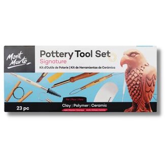 Mont Marte Signature Pottery Tool Set 23pc