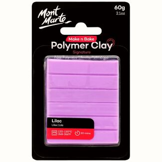 Mont Marte Make N Bake Polymer Clay 60g - Lilac