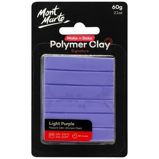 Mont Marte Make N Bake Polymer Clay 60g - Light Purple