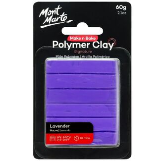 Mont Marte Make N Bake Polymer Clay 60g - Lavender