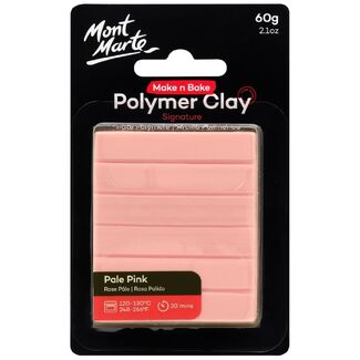 Mont Marte Make N Bake Polymer Clay 60g - Pale Pink