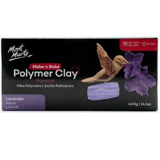 Mont Marte Make'N'Bake Polymer Clay 60g, Titanium White - Arthood