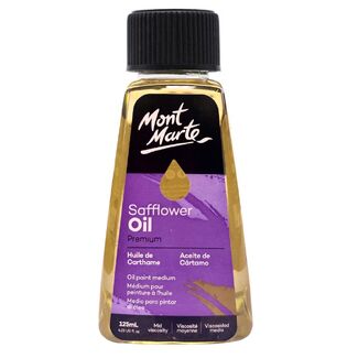 Mont Marte Oil Medium - Safflower Oil 125ml