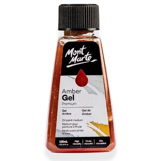 Mont Marte Oil Medium - Amber Gel 125ml