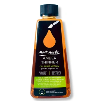 Mont Marte Oil Medium - Amber Thinner 500ml