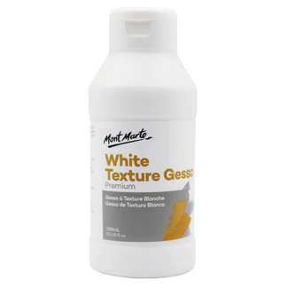 Mont Marte Gesso Primer - White Texture Gesso 250ml