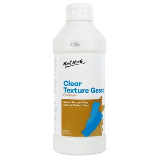 Mont Marte Gesso Primer - Clear Texture Gesso 500ml