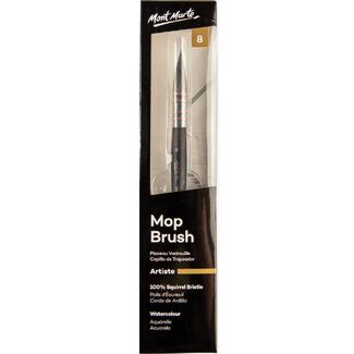 Mont Marte Artiste Squirrel Watercolour Brush Mop 8