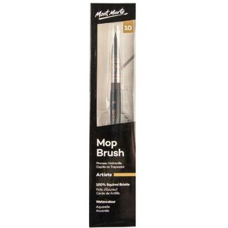 Mont Marte Artiste Squirrel Watercolour Brush Mop 10