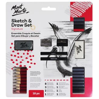 Mont Marte Sketch & Draw Set 18pc