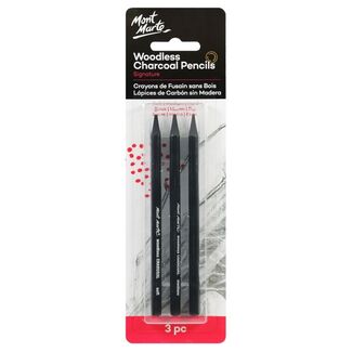 Mont Marte Colored Charcoal Pencils Set of 12