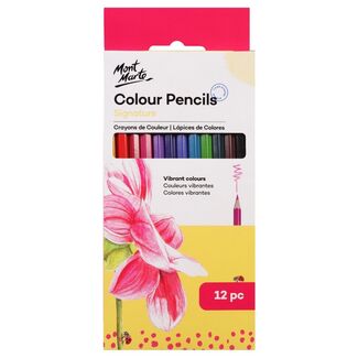 Mont Marte Colour Pencils - Essentials 12pc