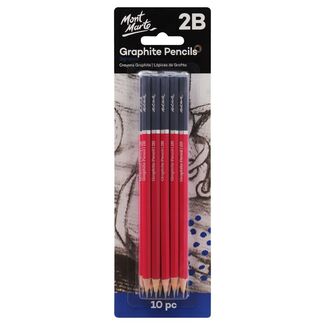 Mont Marte Graphite Pencils - 2B 10pc