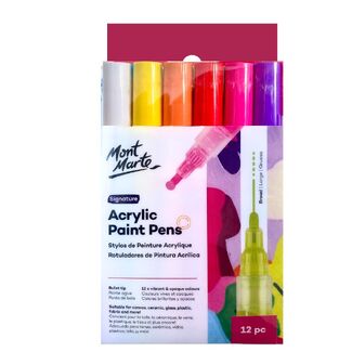 Mont Marte Signature Fabric Paint Set - 20pc x 20ml