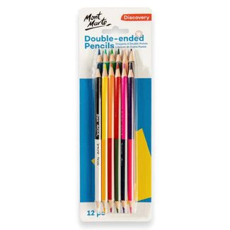 Mont Marte Discovery Double-ended Pencils - 12pc