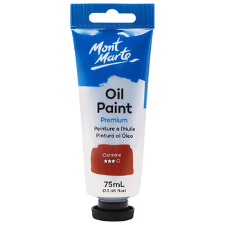 Mont Marte Oil Paint 75ml Tube - Carmine