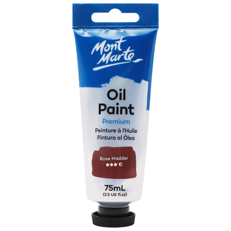 Mont Marte Oil Paint 75ml Tube - Rose Madder