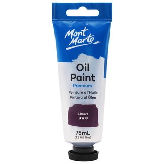 Mont Marte Oil Paint 75ml Tube - Mauve