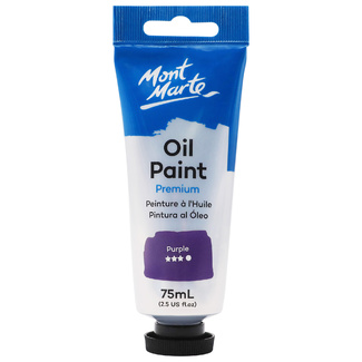 Mont Marte Oil Paint 75ml Tube - Purple