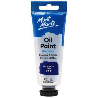 Mont Marte Oil Paint 75ml Tube - Ultramarine Blue