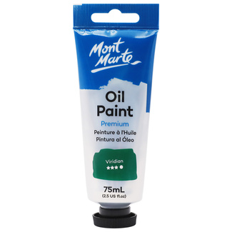 Mont Marte Oil Paint 75ml Tube - Viridian