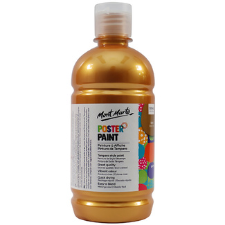 Mont Marte Kids - Poster Paint 500ml - Gold