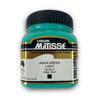 Matisse Structure Acrylic 250ml S2 - Aqua Green Light