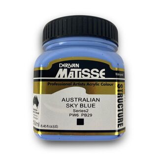 Matisse Structure Acrylic 250ml S2 - Australian Sky Blue