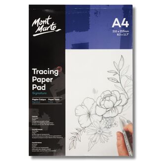 Mont Marte Tracing Paper Pad A4 60gsm 40 Sheet 