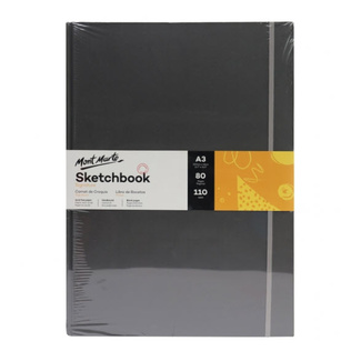 Mont Marte Signature Sketch Book - Hardbound A3 110gsm 80 Sheet