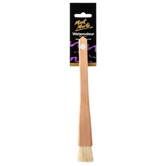 Mont Marte Goat Hair Beech Hake Brush - 23mm