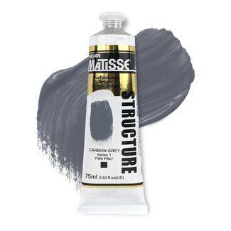 Matisse Structure Acrylic 75ml S1 - Carbon Grey