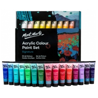 Mont Marte Signature Paint Set - Acrylic Paint 36pc x 36ml Tubes