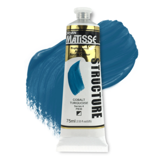 Matisse Structure Acrylic 75ml S4 - Cobalt Turquoise