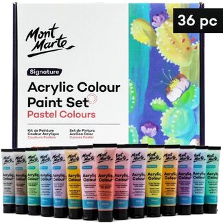 Shop Mont Marte Dimension Acrylic Paint Set 36pc x 37ml Australia - Art  Supplies Articci