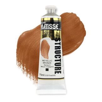 Matisse Structure Acrylic 75ml S4 - Metallic Bronze