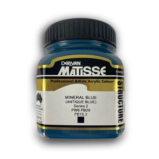 Matisse Structure Acrylic 250ml S2 - Mineral Blue Antique