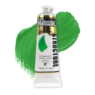 Matisse Structure Acrylic 75ml S2 - Permanent Green Light