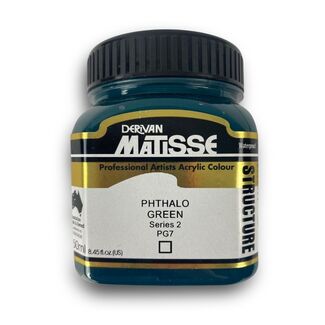 Matisse Structure Acrylic 250ml S2 - Phthalo Green
