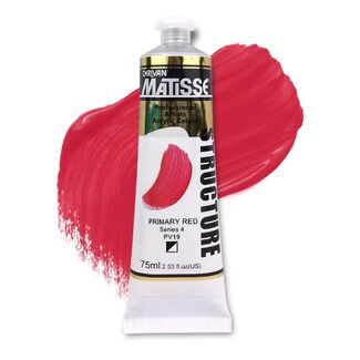 Matisse Structure Acrylic 75ml S4 - Primary Red