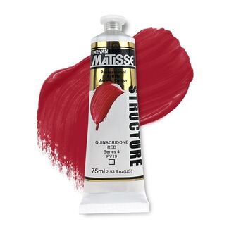 Matisse Structure Acrylic 75ml S4 - Quinacridone Red