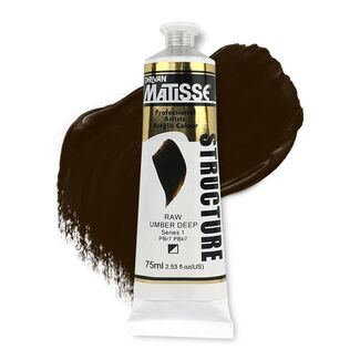 Matisse Structure Acrylic 75ml S1 - Raw Umber Deep