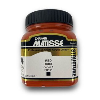 Matisse Structure Acrylic 250ml S1 - Red Oxide